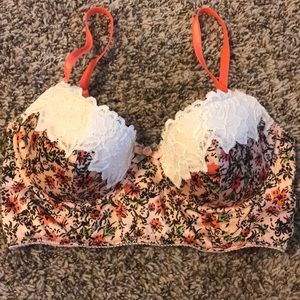 Floral bra